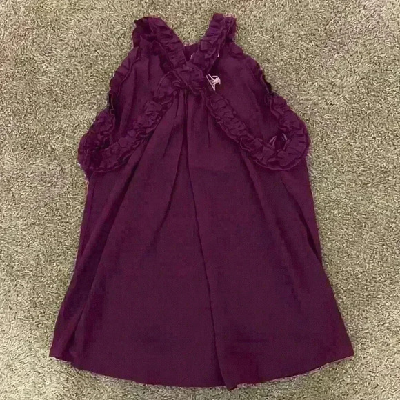NWT Womens FSL Apparel purple‎ blouse size small - Picture 1 of 6